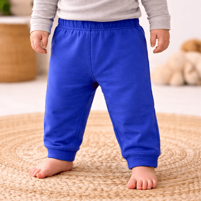 Baby comfy pant | royal blue finn + emma