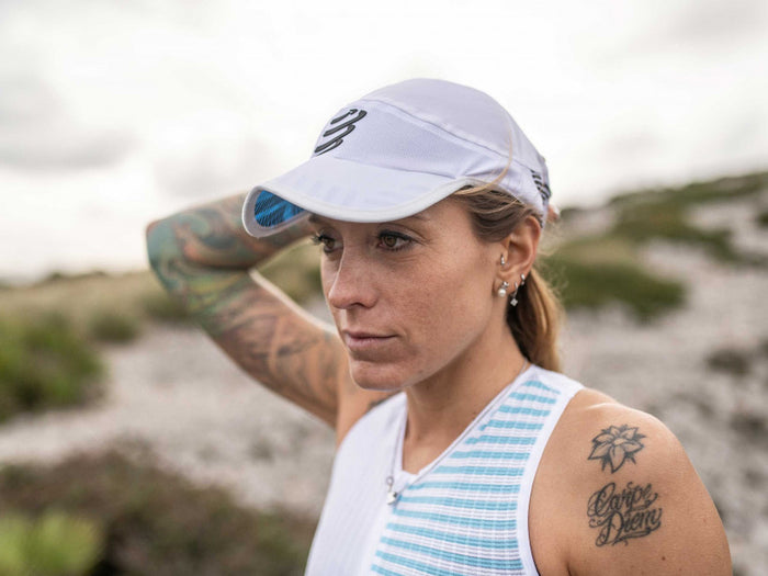Compressport Unisex's Pro Racing Cap - White