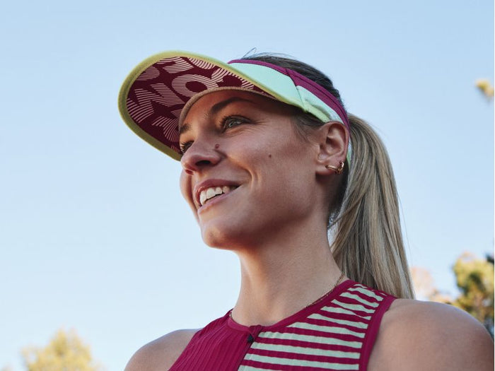 Compressport Unisex's Visor Ultralight - Paradise Green/Jazzy