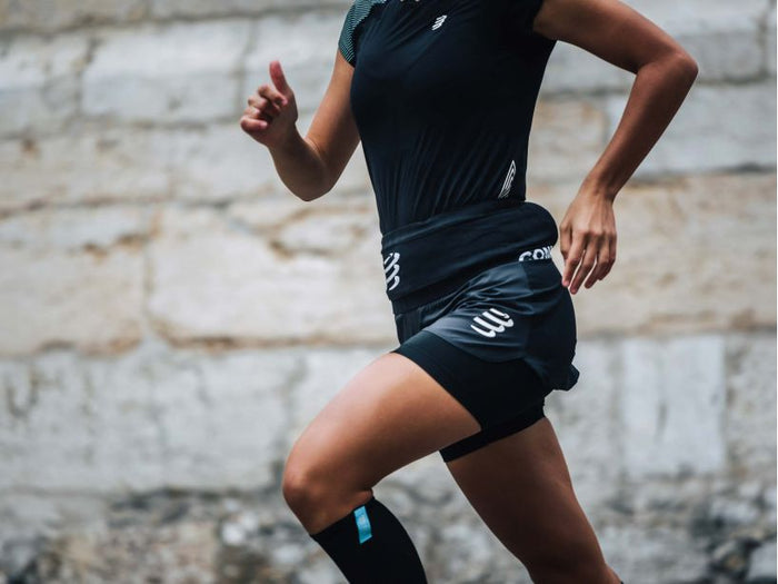 Compressport Women's Performance Skirt - Black AW00097B_990
