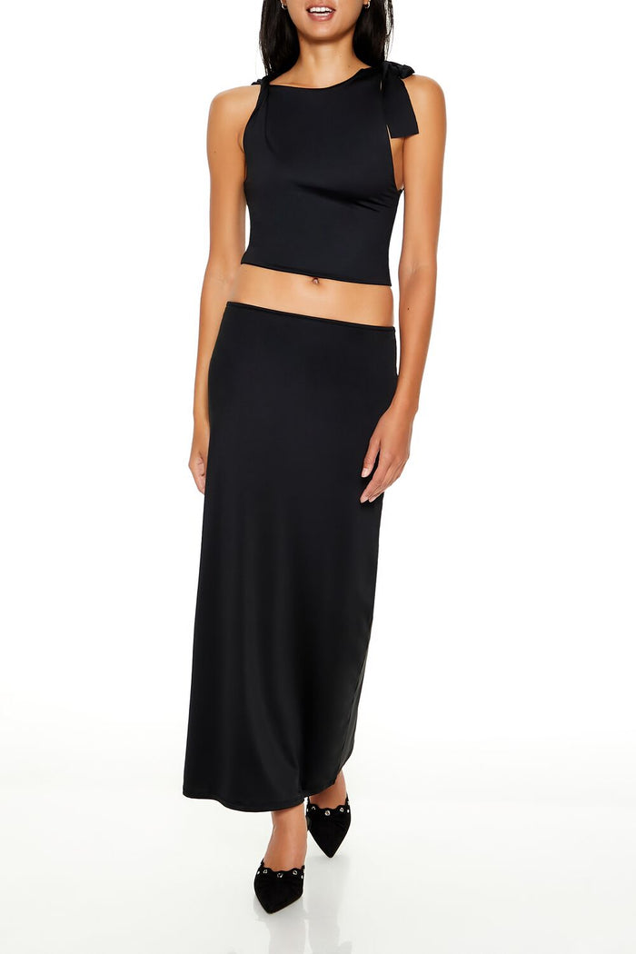 Contour Sculpt Asymmetrical Crop Top