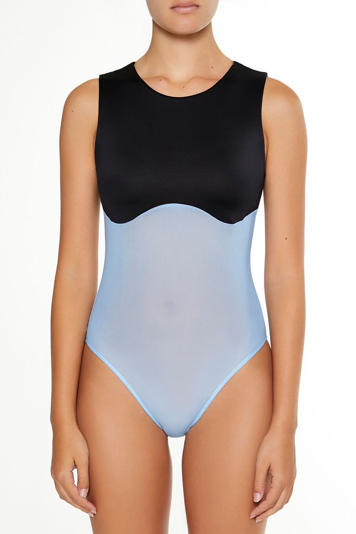 Contour Sculpt Colorblock Bodysuit