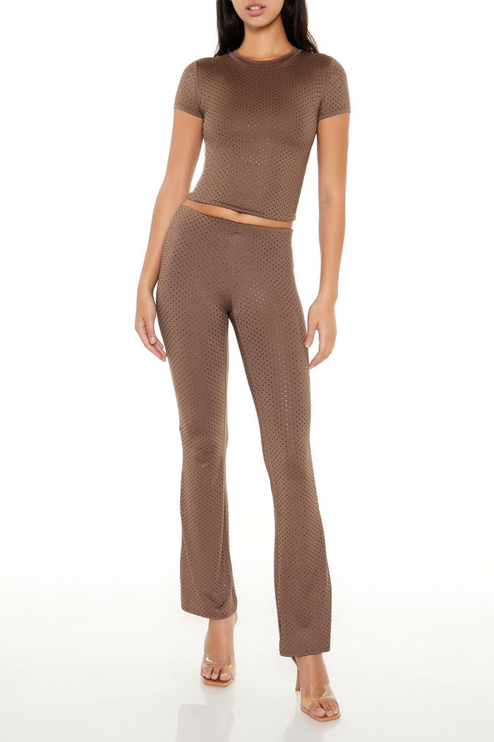 Contour Sculpt Rhinestone Tee