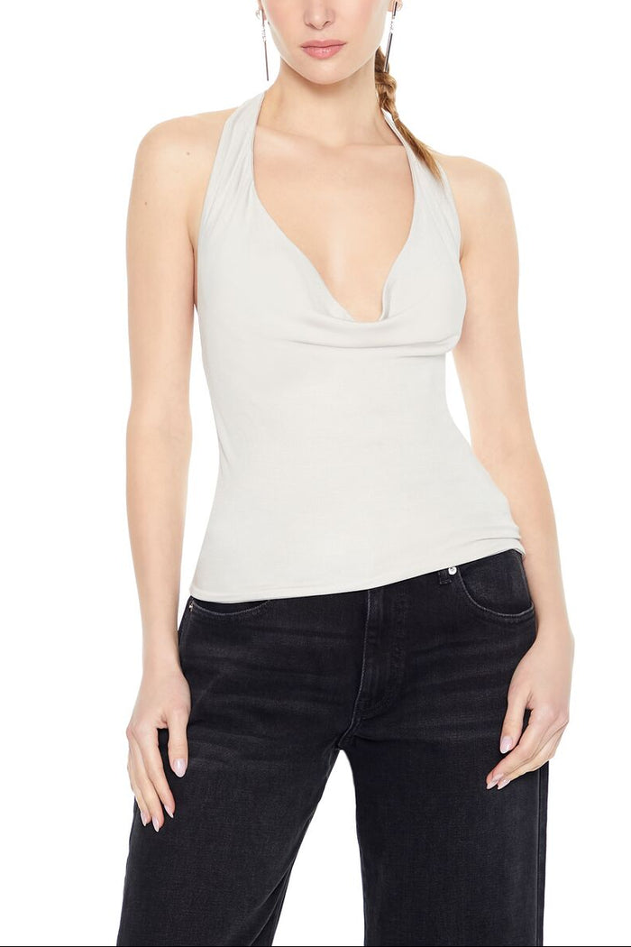 Cowl Halter Top