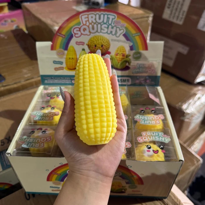 Crunchy Corn on the Cob Squish Toy