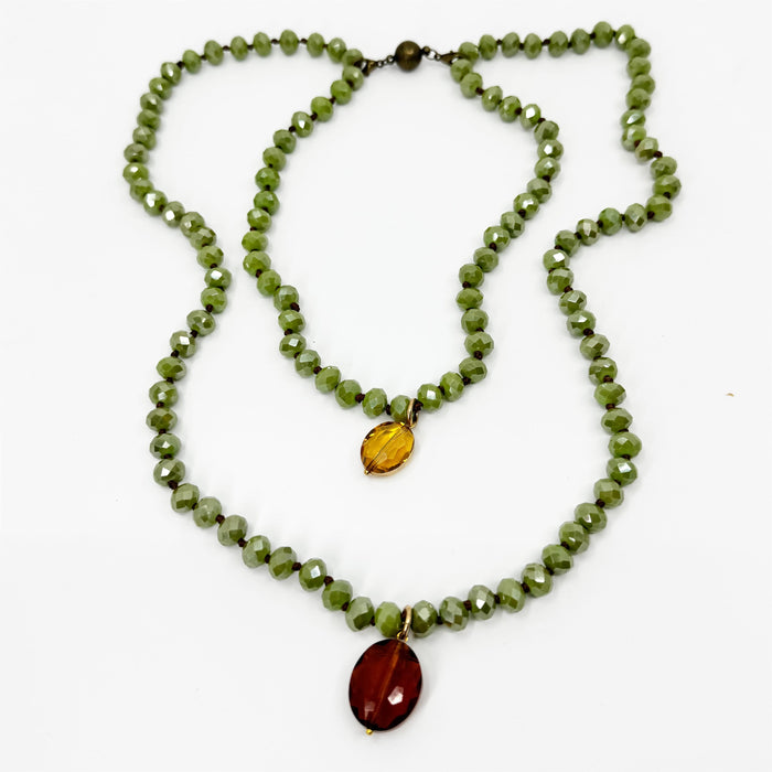 Crystal Layering Necklace