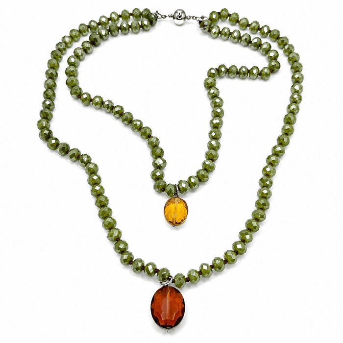 Crystal Layering Necklace
