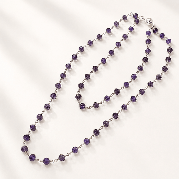 Plum / Silver