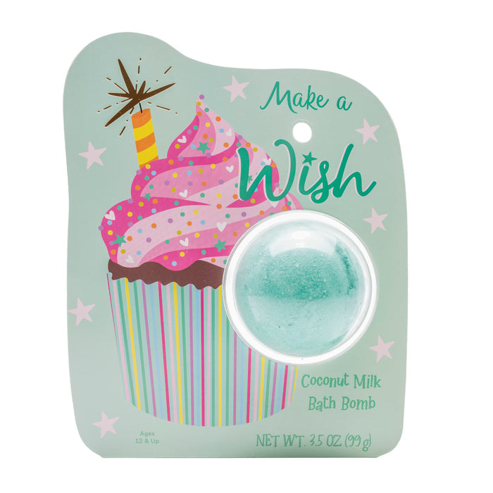 Cupcake Clamshell Bath Bomb