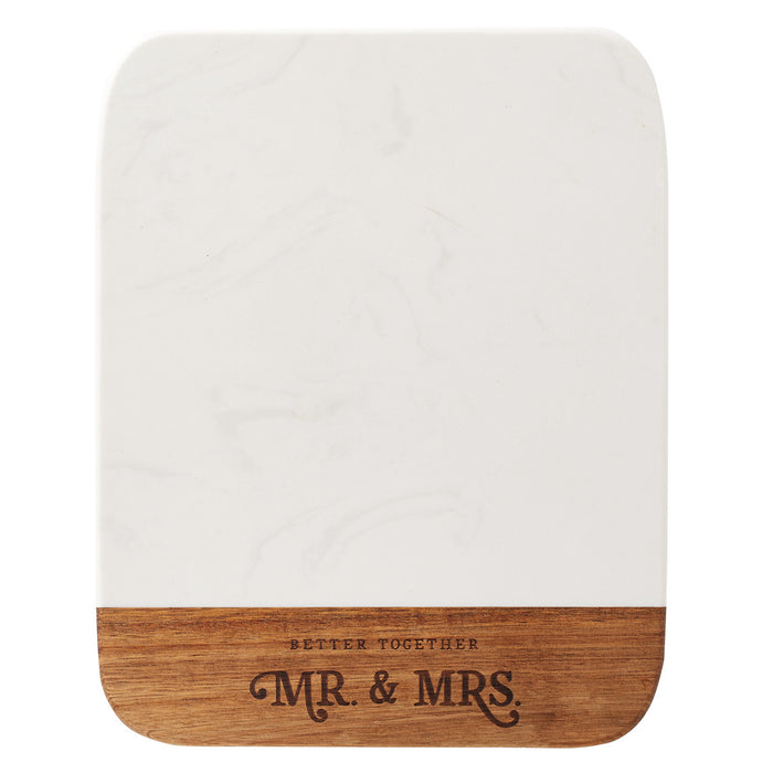 Cutting Board - Better Together - Mr. & Mrs.