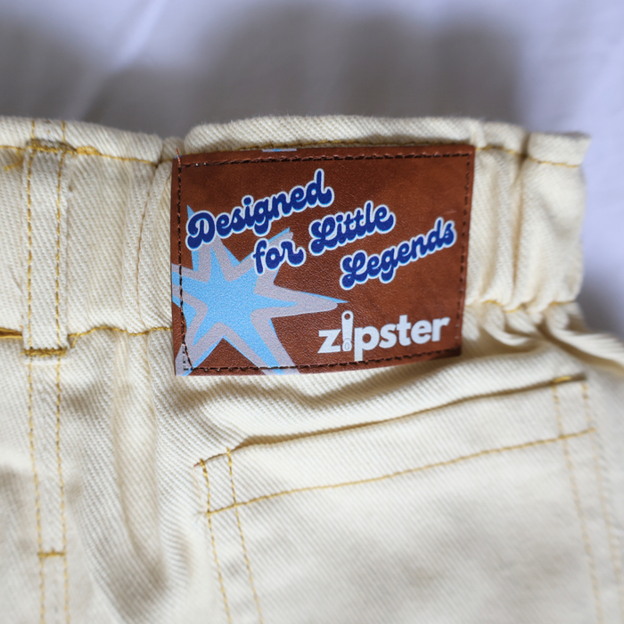 Denim Skater Jeans Ecru