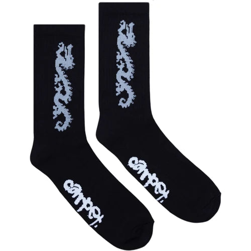 Dragon Sock-Black