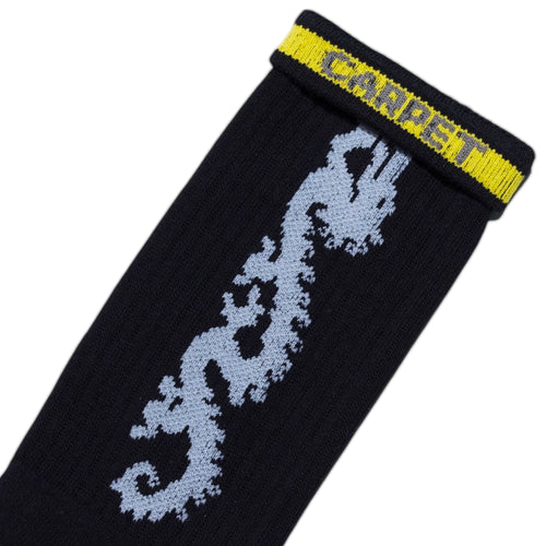 Dragon Sock-Black