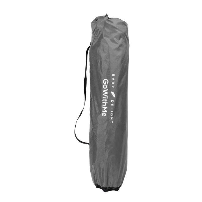 Go With Me® Eclipse Portable Playard with Canopy - Grey - Baby Delight