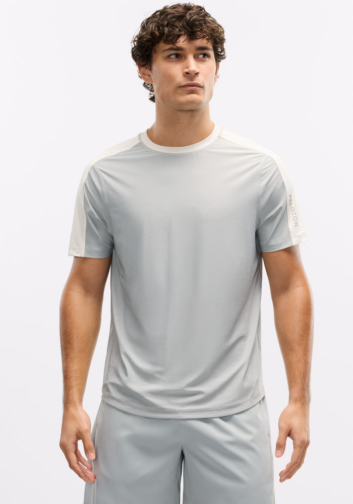 Essentials Jersey Paneled Short Sleeve and Output Short Set