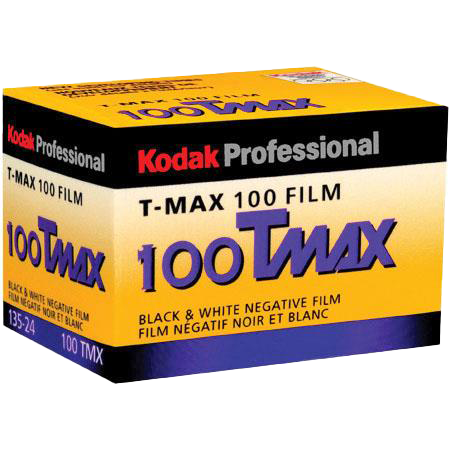 EXPIRED-Kodak Professional T-Max 100 Black & White Negative 35mm Film, 24 Exposure