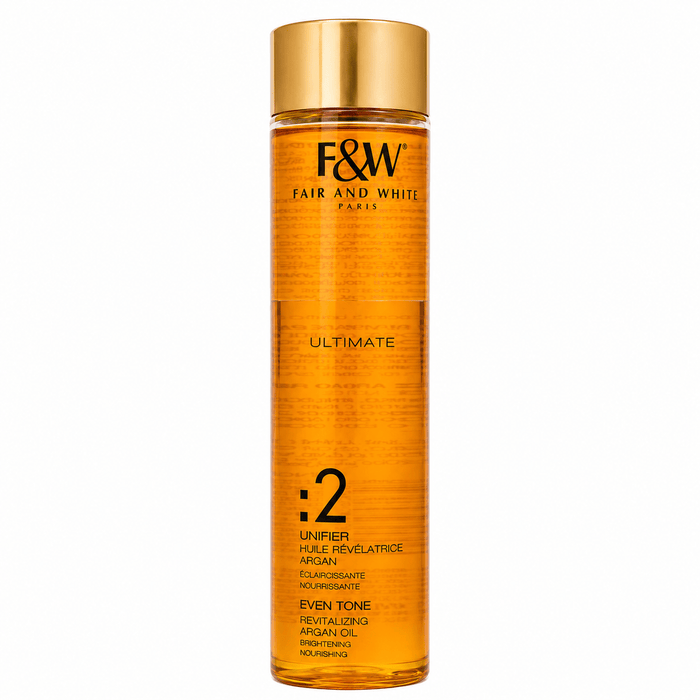 Fair And White Gold 2 Revitalizing Argan Oil 200ml - Yado African & Caribbean Market