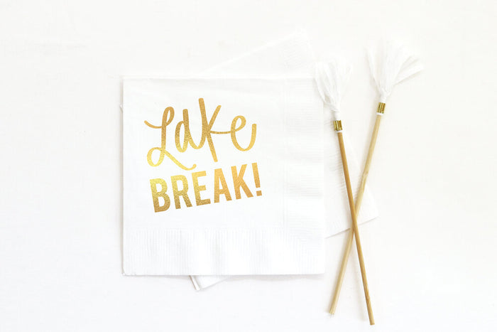 Foil Cocktail Napkins