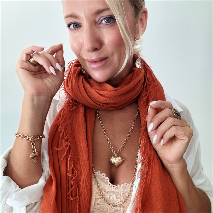 Follow Your Heart Heart Locket Essential Necklace