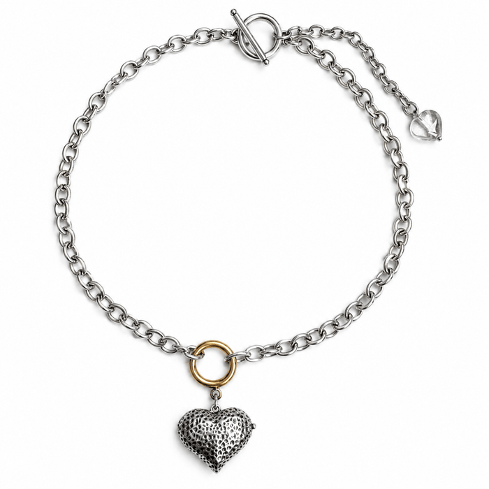 Follow Your Heart Locket Choker Necklace