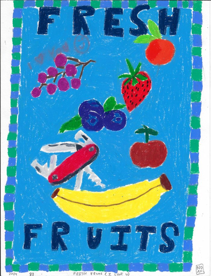 "Fresh Fruits" - Noah Mackenzie Original Drawing 2024