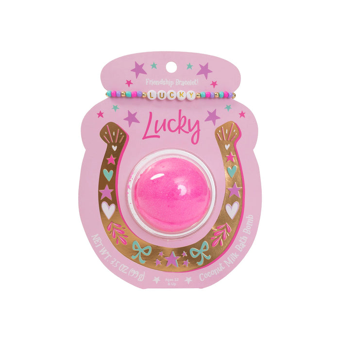 Friendship Bracelet Bath Bomb - Lucky