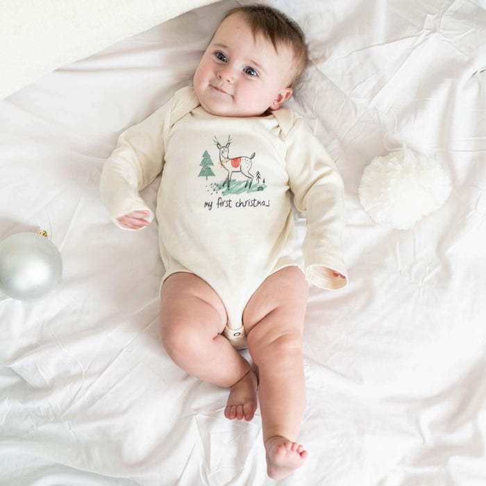Baby holiday gift set | deer 2pc finn + emma