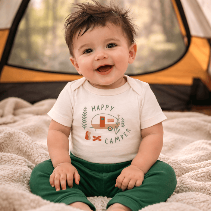 Baby gift set | happy camper 2pc finn + emma