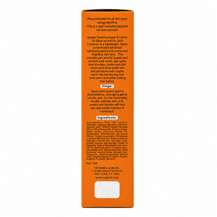 Glow Pen Makari Extreme Argan & Carrot | Targeted Glow - Yado African & Caribbean Market