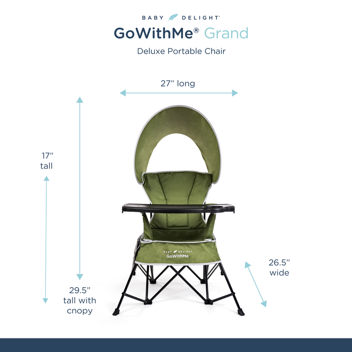Grand Deluxe Portable Chair for Kids - Baby Delight