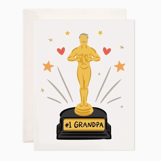 Grandpa Trophy Card