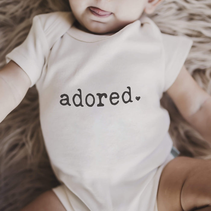 Baby graphic bodysuit | adored finn + emma