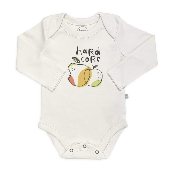 Baby graphic bodysuit | hard core (long sleeve) finn + emma