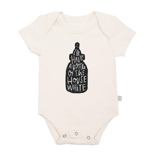 Baby graphic bodysuit | house white finn + emma