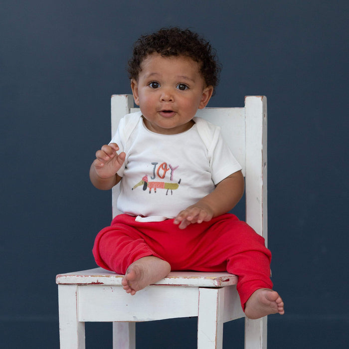 Baby graphic bodysuit | joy dog finn + emma