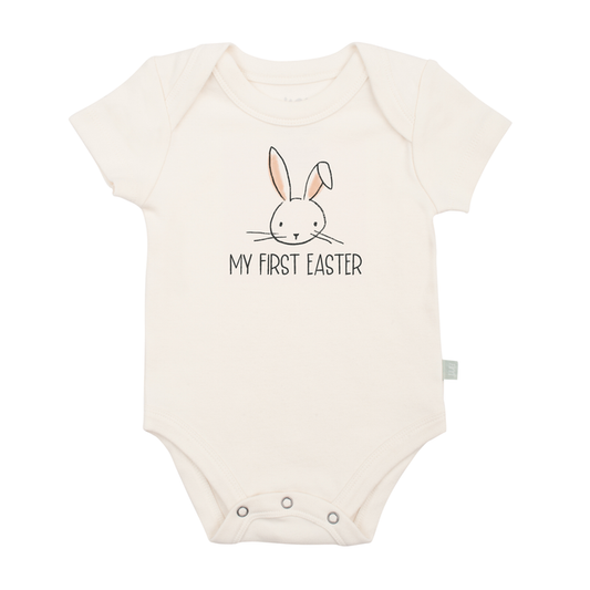 Baby graphic bodysuit | my first easter finn + emma
