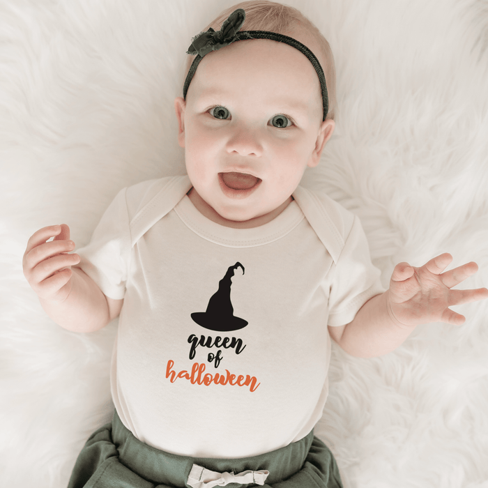 Baby graphic bodysuit | queen of halloween finn + emma