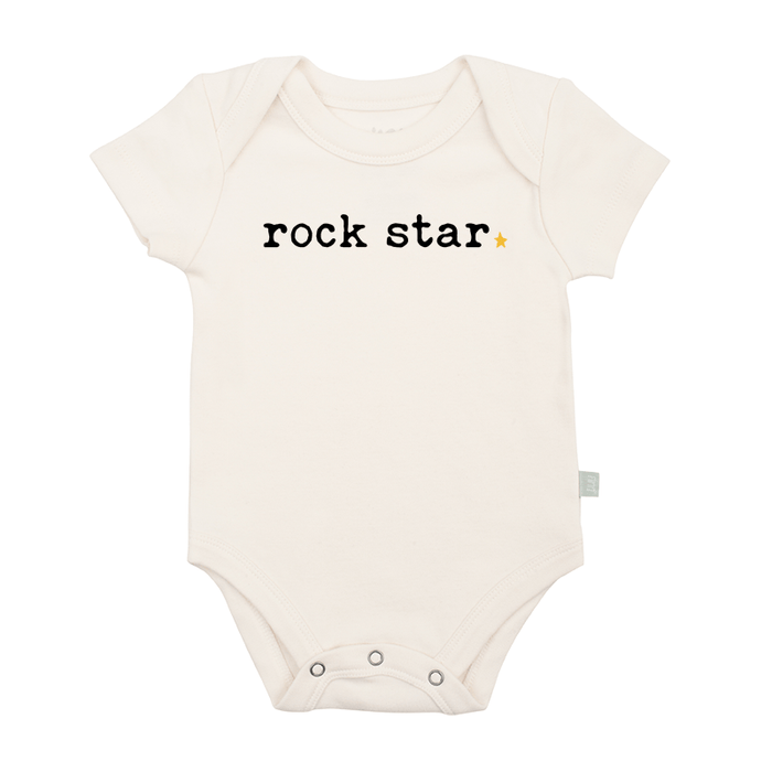 Baby graphic bodysuit | rock star finn + emma