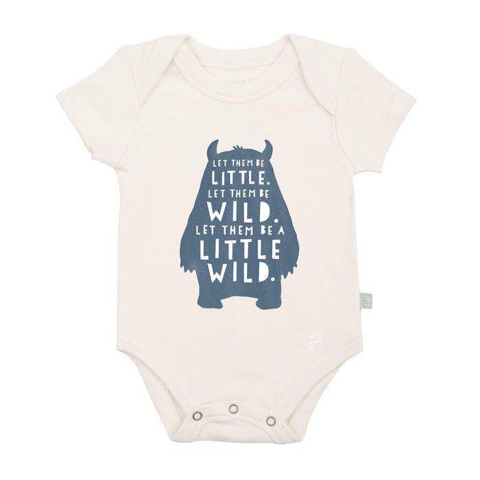 Baby graphic bodysuit | wild child finn + emma