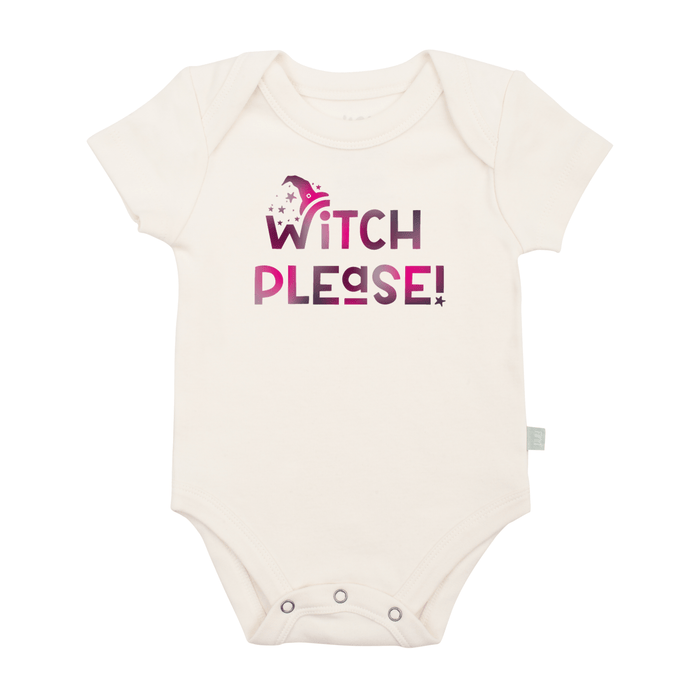 Baby graphic bodysuit | witch please finn + emma