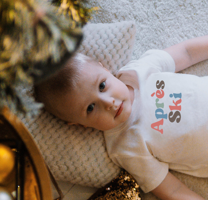Baby graphic tee | apres ski finn + emma