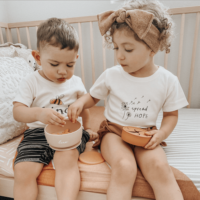 Baby graphic tee | bumble bee kind finn + emma