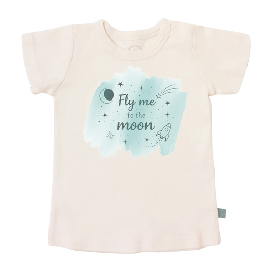 Baby graphic tee | Fly Me to Moon finn + emma