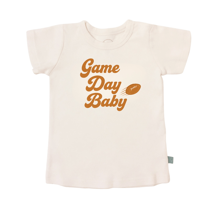 Baby graphic tee | Game Day Baby finn + emma