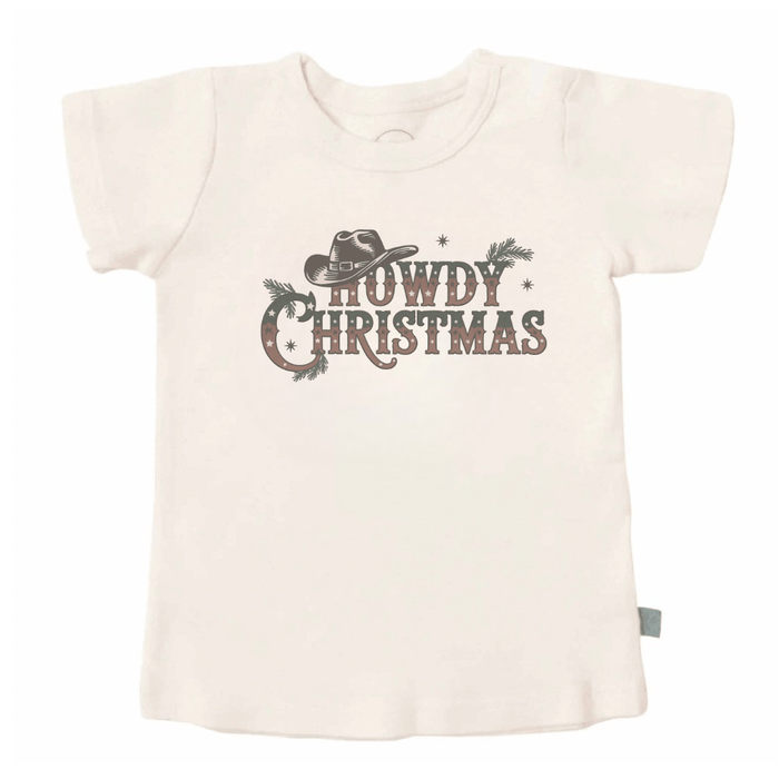 Baby graphic tee | howdy christmas finn + emma