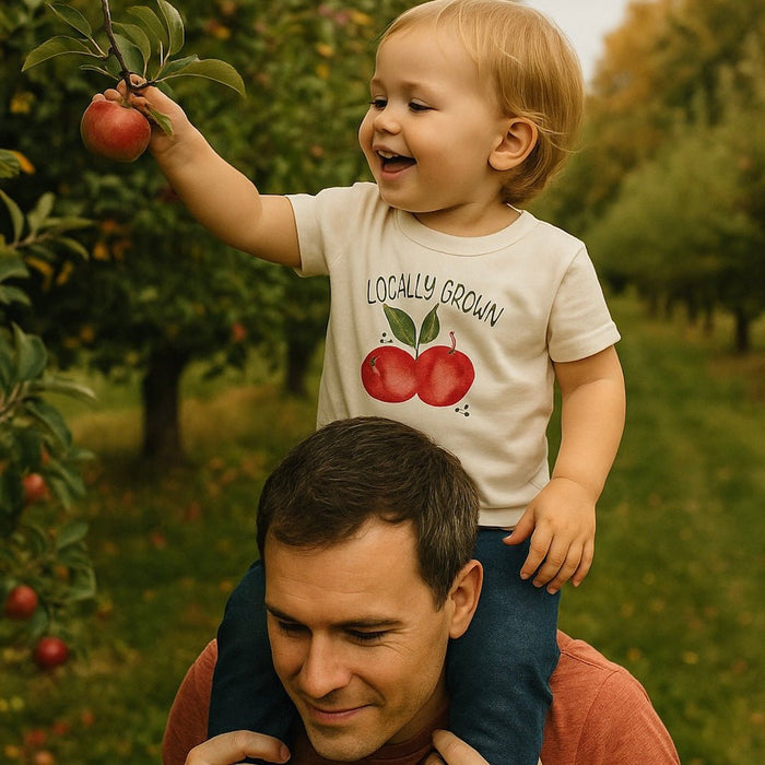 Baby graphic tee | locally grown finn + emma