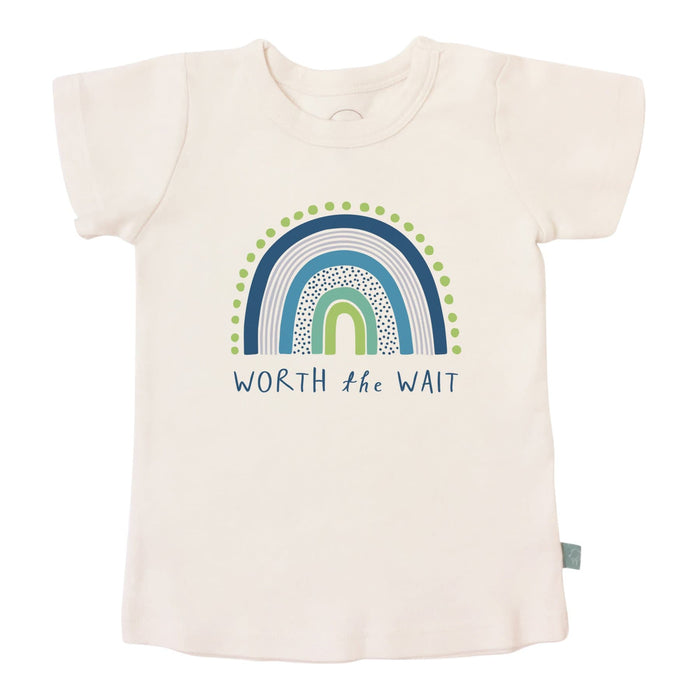 Baby graphic tee | worth the wait finn + emma