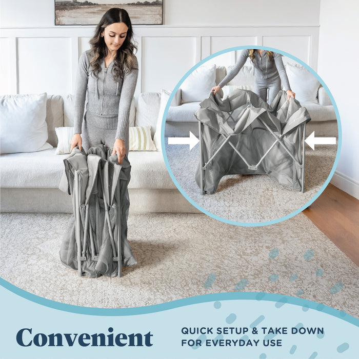 Grey Playport Playard - Baby Delight