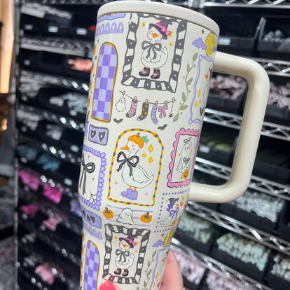 Halloween Goose Collage 40 oz Tumbler