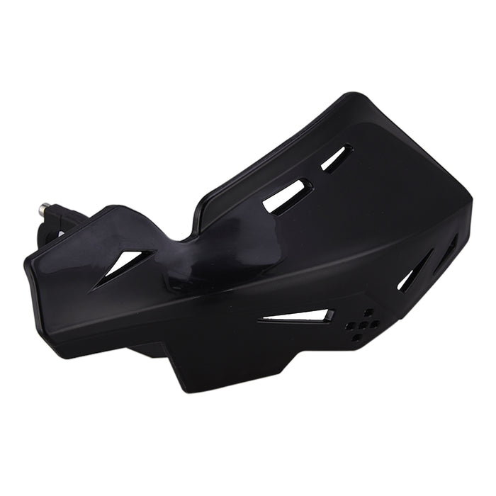 Hand Guards Plastic Protector Dirt Bike Motocross ATV 22mm 7/8" BLACK